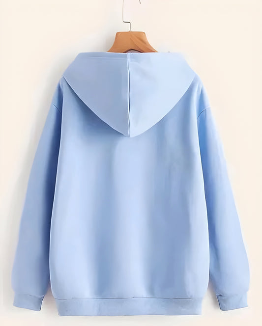 KBOPLEMQ Oversized Hoodie Long Sleeve Sweatshirt Hoodie Pullover Autumn Winter Tops with Kangaroo Pocket Baggy Sweatshirt Soft Hoodie Shirts Hoodie Warm Tops with Hood