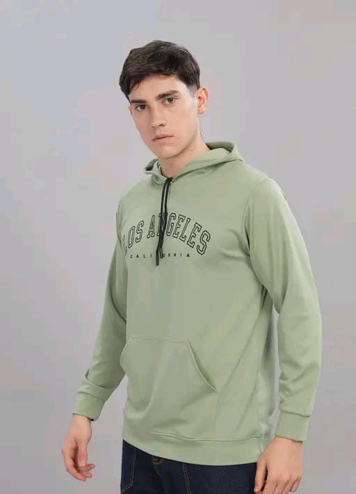 Oversized Hoodie- Bold green